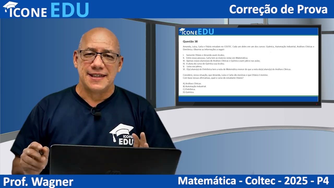 Thumbnail: COLTEC-UFMG 2025 - Matemática P4