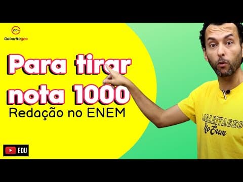 Thumbnail da aula: Repertório para nota 1000: temas de Redação do ENEM 2023