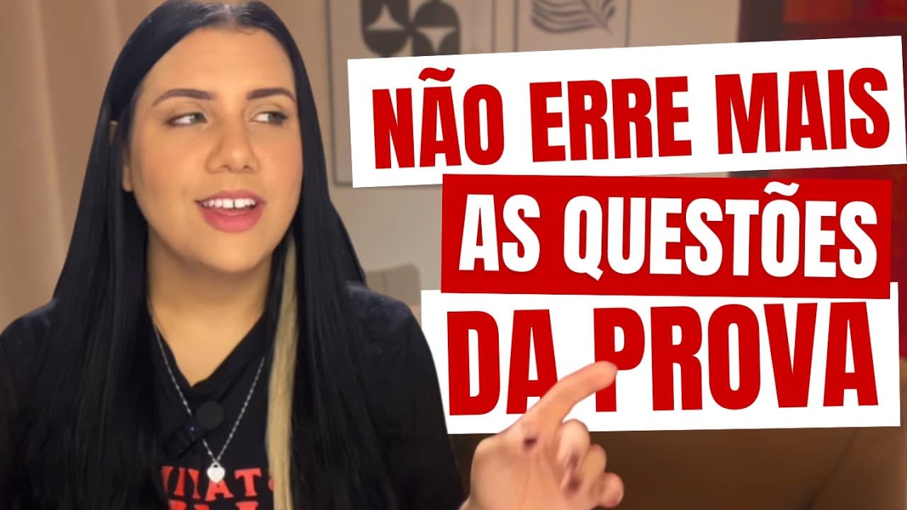 Thumbnail: NÃO ERRE MAIS AS QUESTÕES DO EXAME DE QUALIFICAÇÃO! | Vestibular UERJ 2026