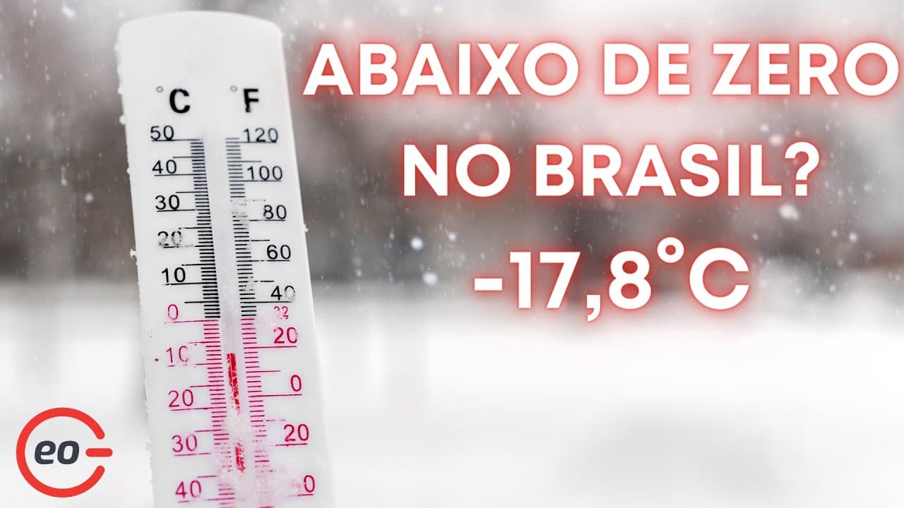 Thumbnail: Qual o lugar mais FRIO DO BRASIL? É possível isso?
