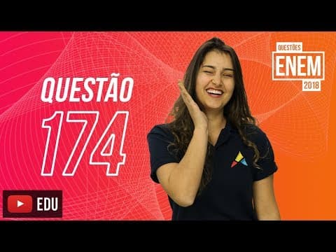 Thumbnail da aula: ENEM 2018| Geometria | Questão 174 (caderno amarelo)