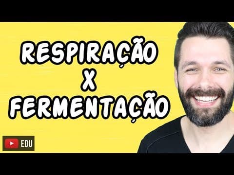 Thumbnail da aula: RESPIRAÇÃO CELULAR E FERMENTAÇÃO - Diferenças | Biologia com Samuel Cunha