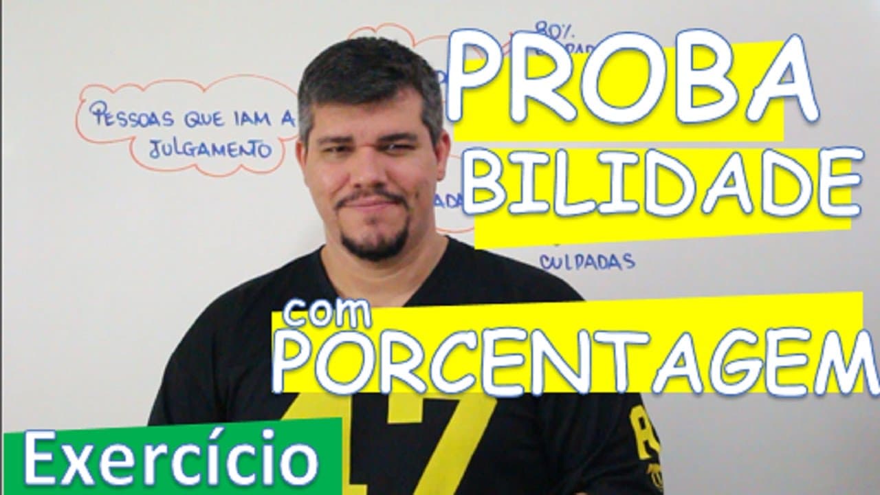 Thumbnail: PROBABILIDADE - EXERCÍCIO - RESOLUÇÃO EXATAS (APP) #9