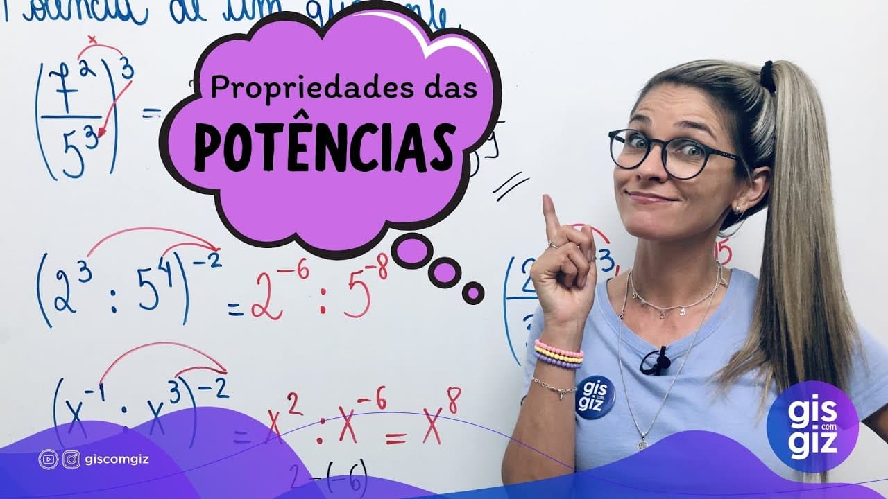 Thumbnail: PROPRIEDADES das POTÊNCIAS