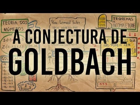 Thumbnail da aula: A Conjectura de Goldbach e o Teorema da Incompletude de Godel