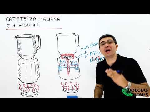 Thumbnail da aula: Cafeteira italiana e a Física