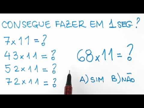 Thumbnail da aula: 🔥 HELP MATEMÁTICA BÁSICA - Multiplicação por 11 #70