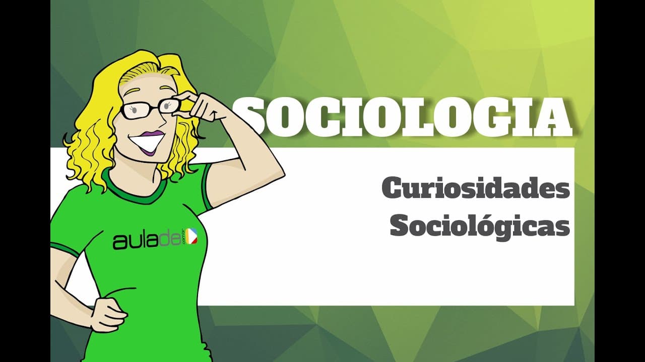 Thumbnail: Sociologia - Curiosidades Sociológicas
