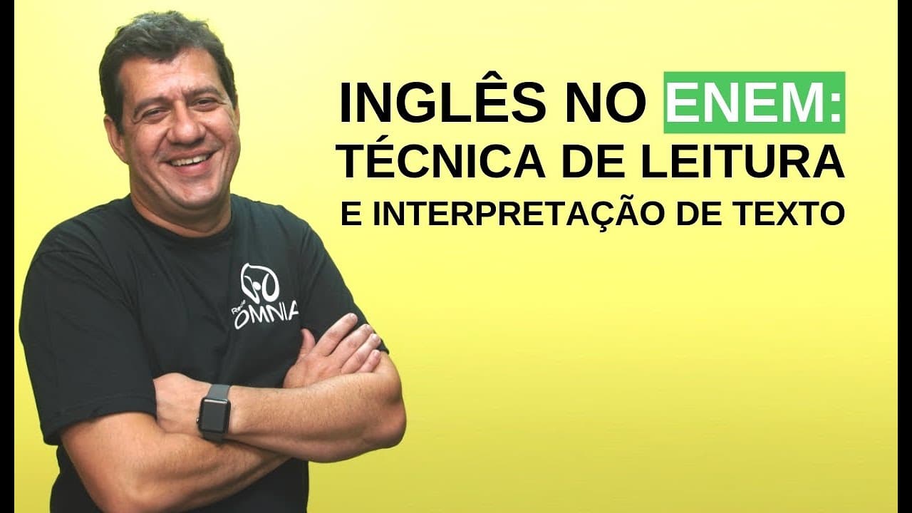 Thumbnail: Inglês no Enem: Técnica de Leitura e Interpretação de Texto - Brasil Escola