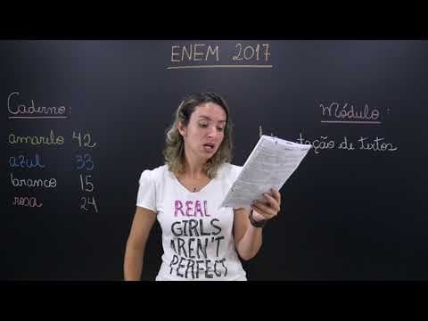 Thumbnail da aula: ENEM 2017 - Questão 42 de Linguagens (Caderno Amarelo)