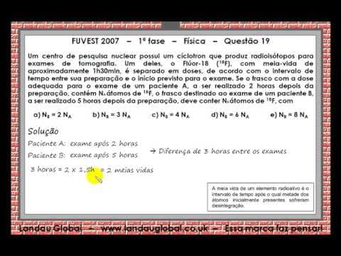 Thumbnail da aula: FUVEST USP 2007 FIS P1 Q19
