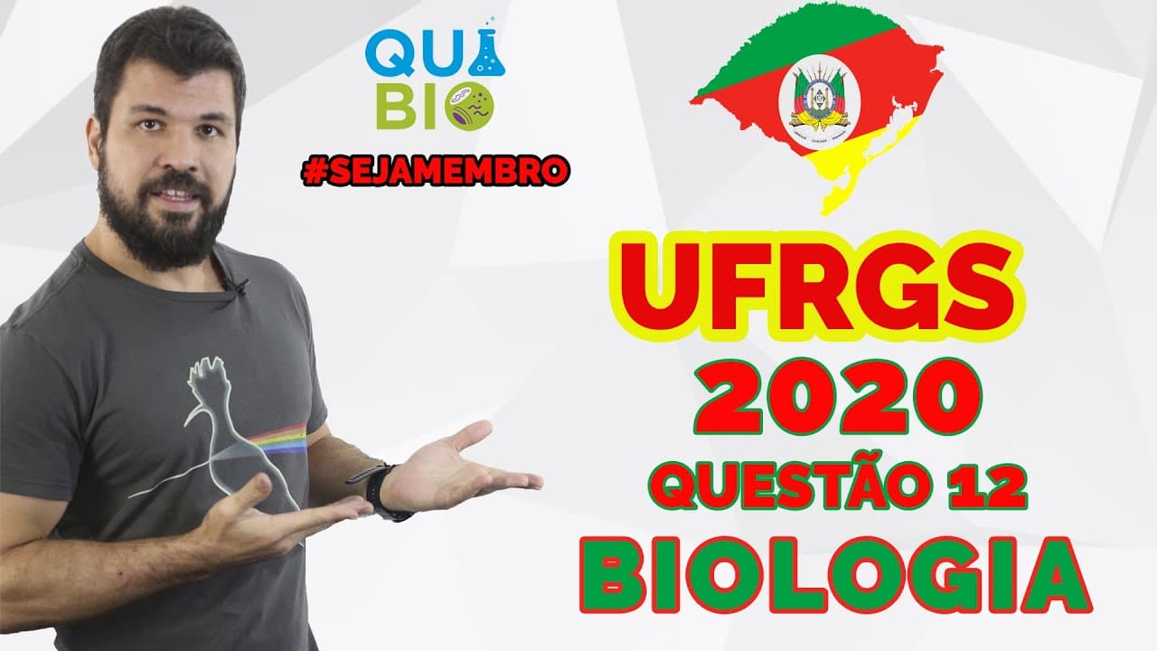 Thumbnail: UFRGS 2020 - Questão 12 - A lista abaixo apresenta características e estruturas de seres vivos.