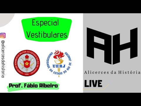 Thumbnail da aula: Especial Vestibular - Exame de Qualificação UERJ / Prova CBMERJ #4