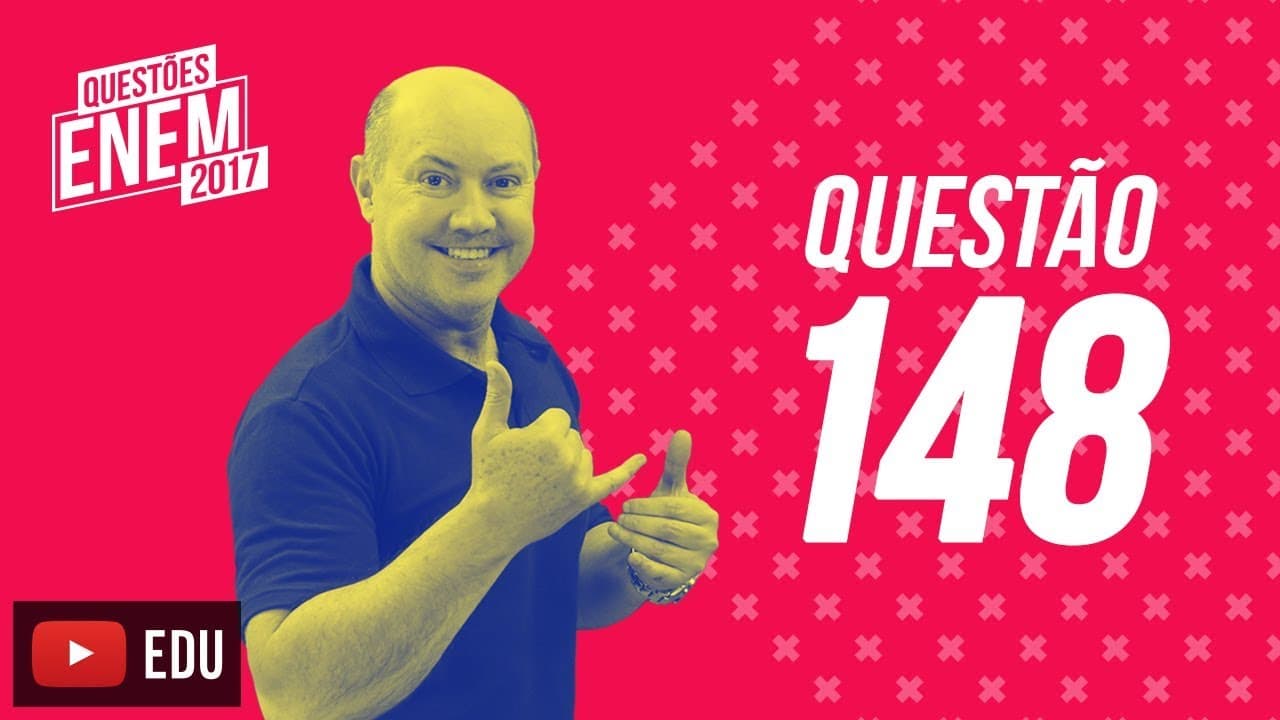 Thumbnail: Enem 2017 - Matemática | Questão 148 (Caderno Amarelo)