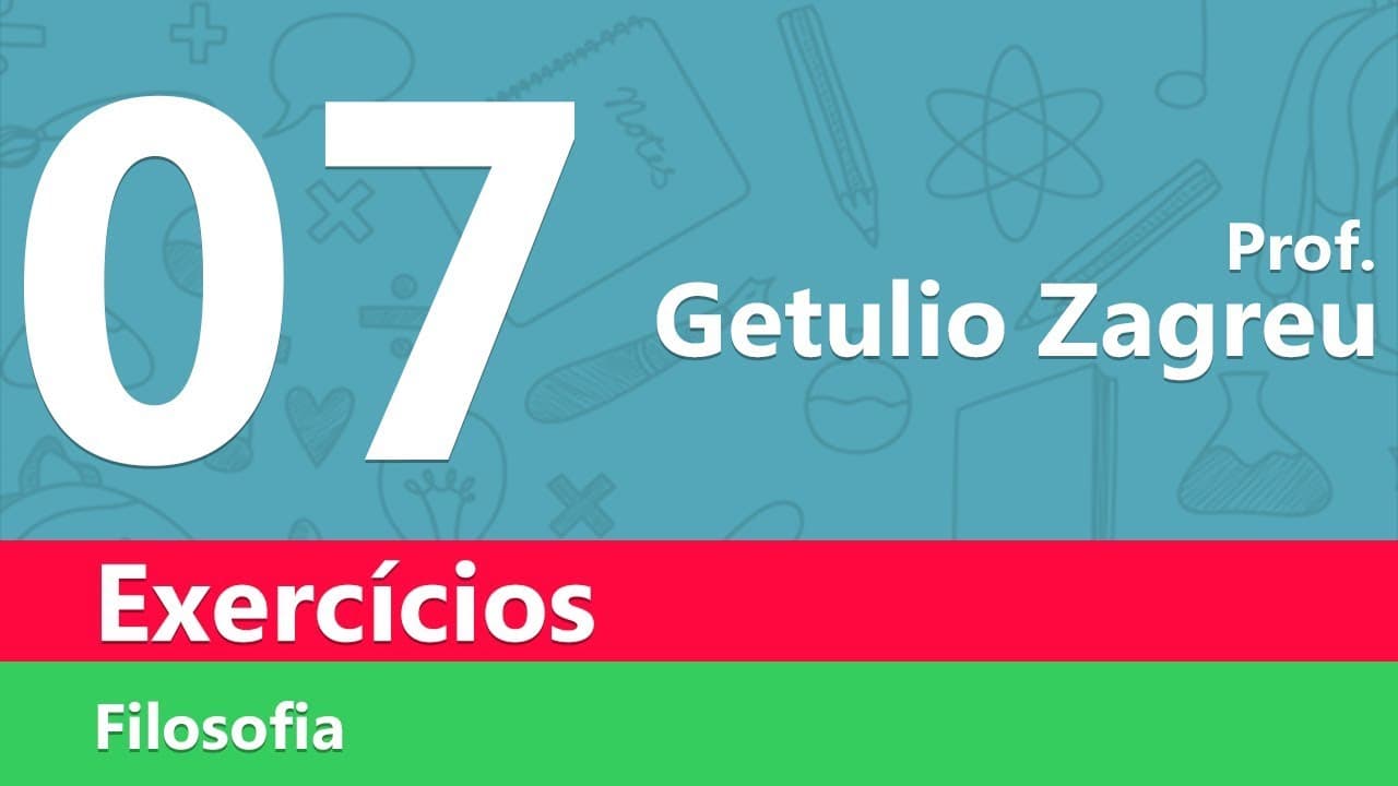Thumbnail: ENEM 2019 - Filosofia: Exercício 07