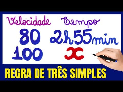 Thumbnail da aula: 🚨🚨APRENDA REGRA DE 3 SIMPLES AGORA!! COM DICAS PARA NÃO ERRAR MAIS!!!