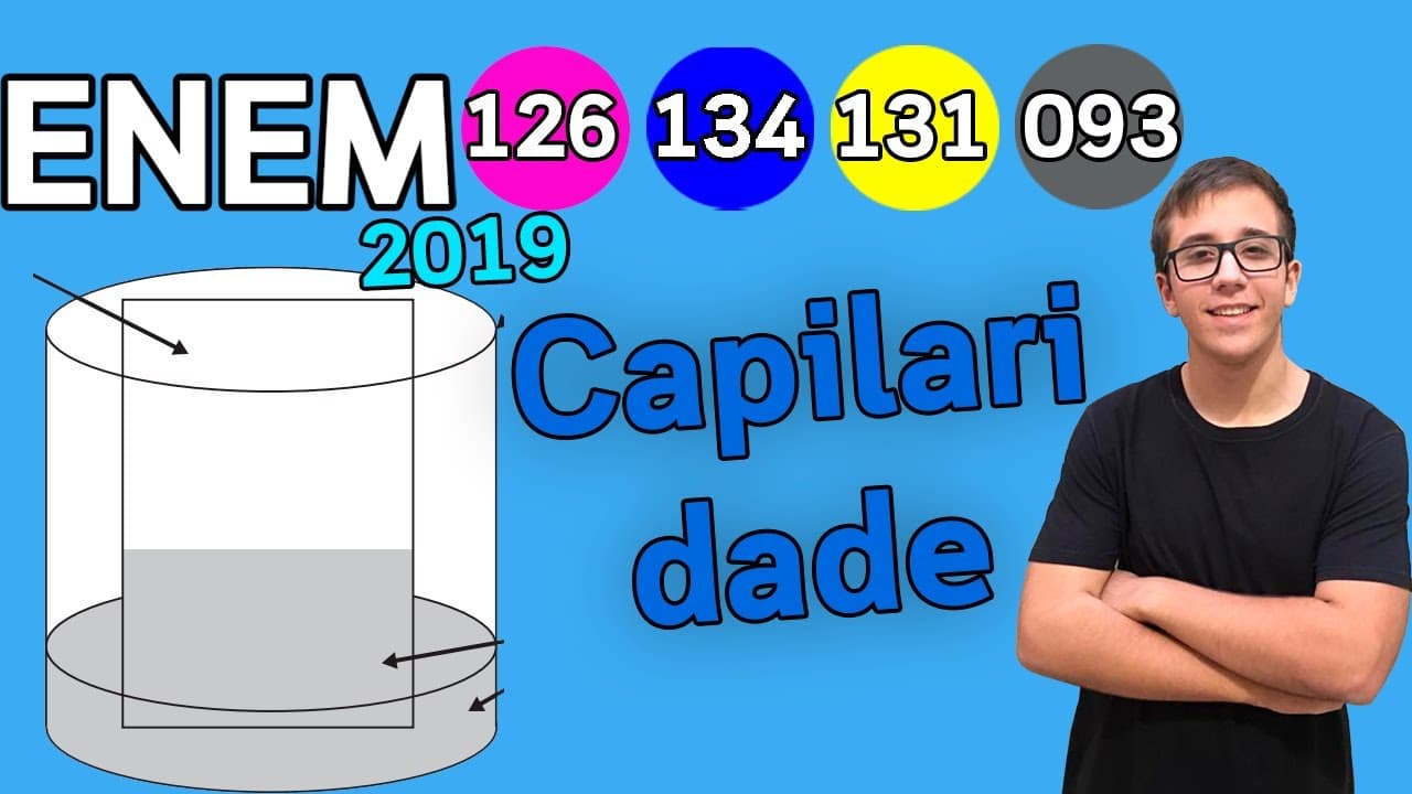 Thumbnail: Enem 2019 | Química Capilaridade -Questão 126- Um experimento simples, que pode ser realizado