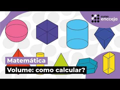 Thumbnail da aula: VOLUME: COMO CALCULAR? | RESUMO DE MATEMÁTICA PARA O ENCCEJA