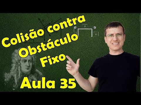 Thumbnail da aula: COLISÃO CONTRA OBSTÁCULO FIXO - DINÂMICA AULA 35 - Prof. Marcelo Boaro