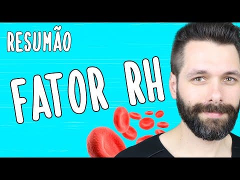 Thumbnail da aula: FATOR RH - Grupos Sanguíneos - Resumo | Biologia com Samuel Cunha