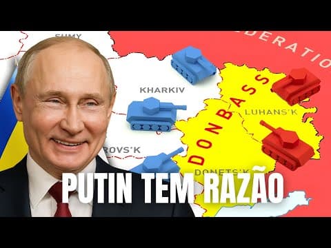 Thumbnail da aula: Donbass sempre foi da Rússia! Geopolítica