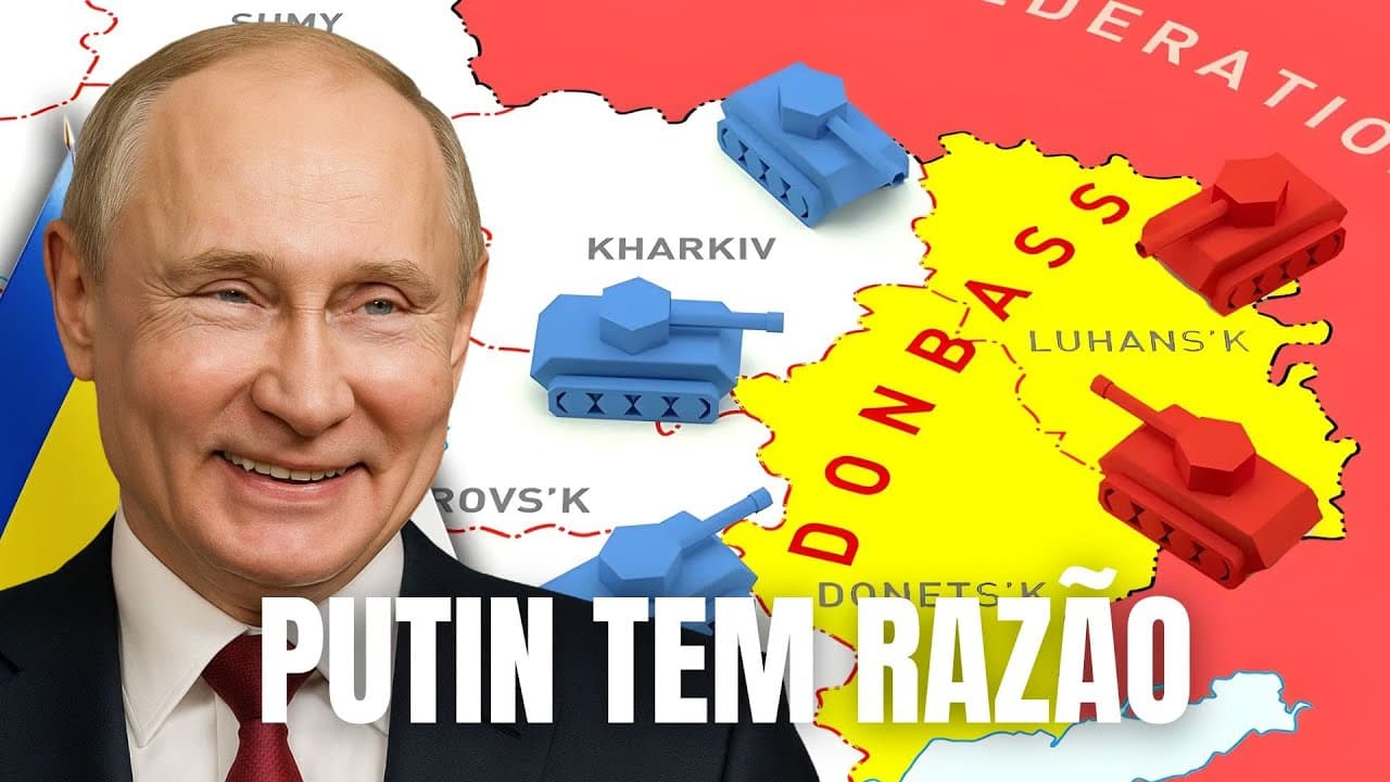 Thumbnail: Donbass sempre foi da Rússia! Geopolítica