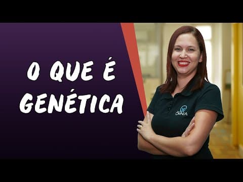 Thumbnail da aula: O que é Genética? - Brasil Escola