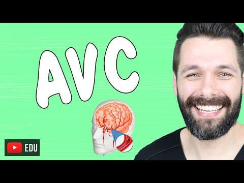 Thumbnail da aula: ACIDENTE VASCULAR CEREBRAL - AVC ISQUÊMICO E HEMORRÁGICO | Biologia com Samuel Cunha