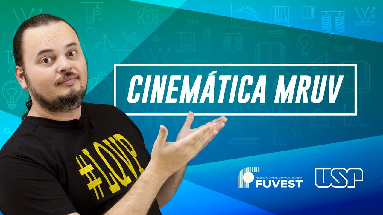Thumbnail: Cinemática Escalar - MRUV - Questão FUVEST 002