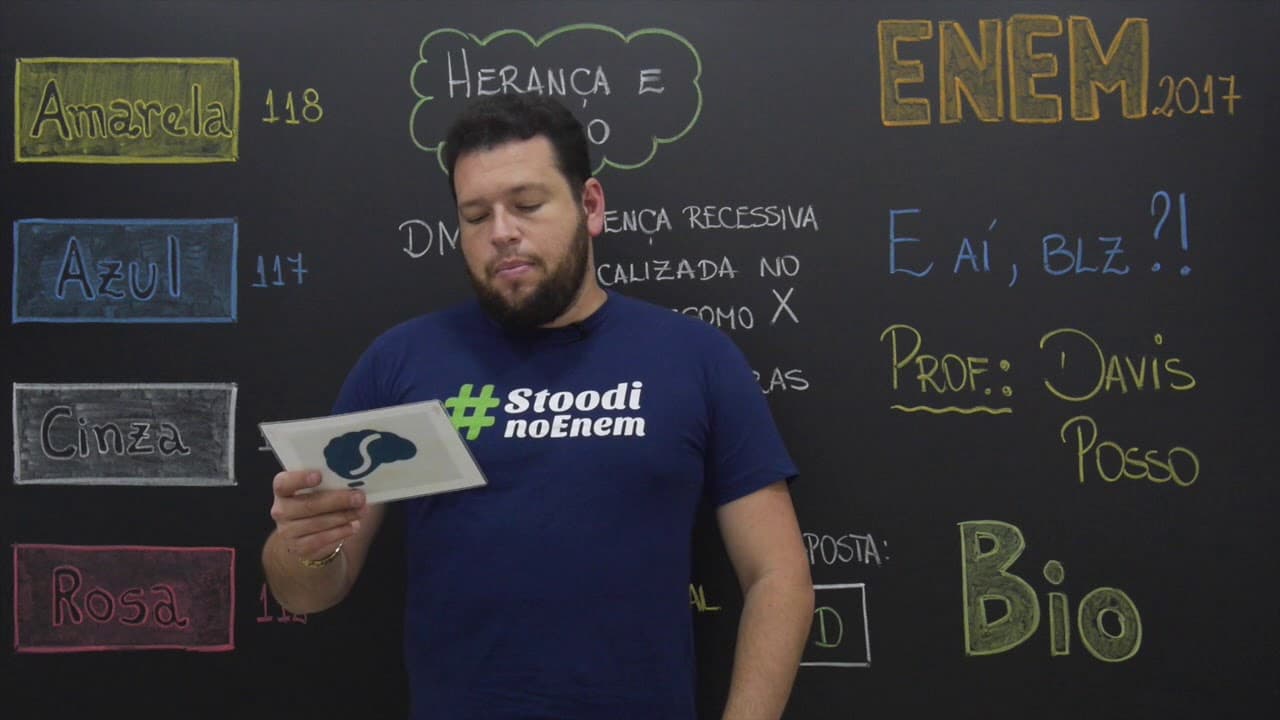 Thumbnail: ENEM 2017 - Questão 118 de Biologia (Caderno Amarelo)