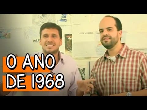 Thumbnail da aula: O Ano de 1968 - Aula ao Vivo de Atualidades | Descomplica