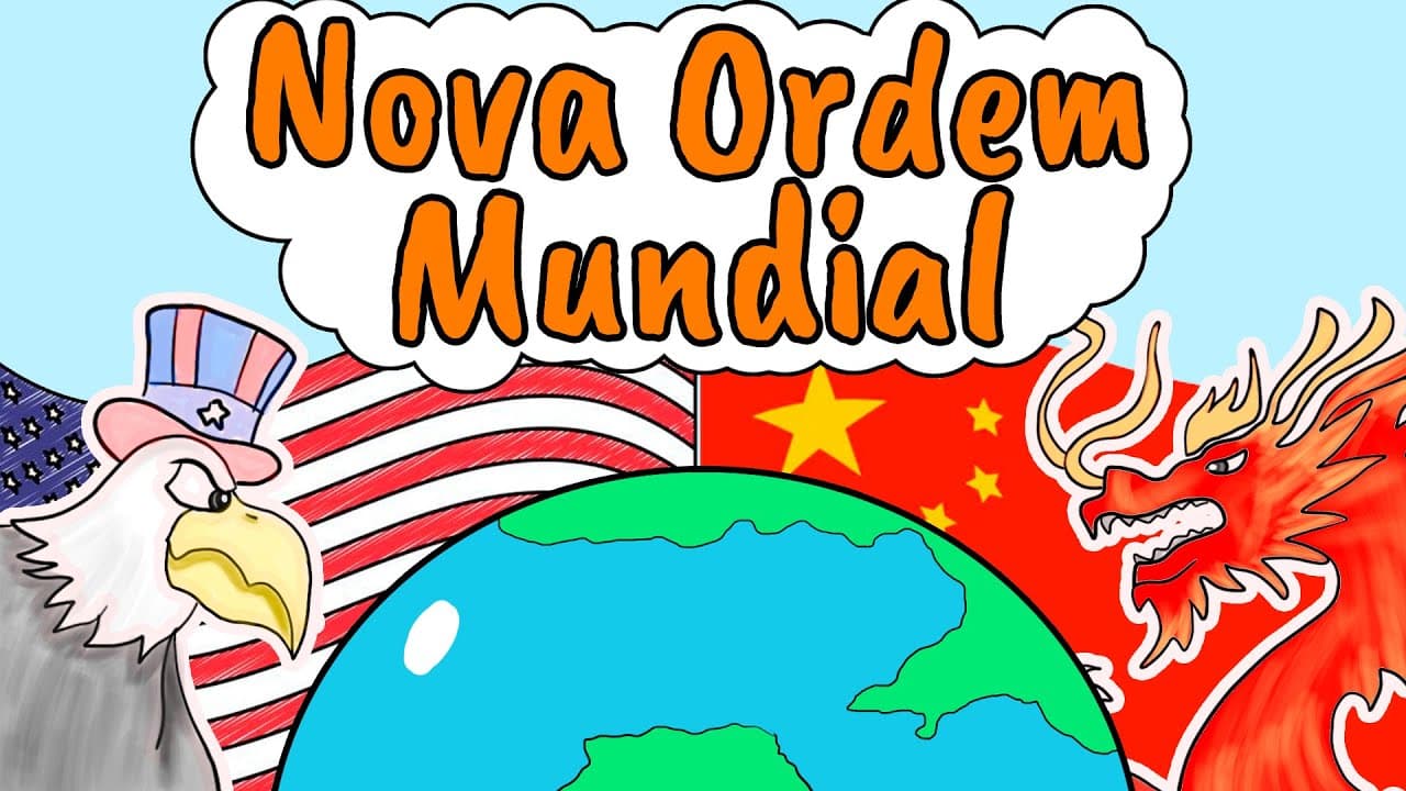 Thumbnail: Nova Ordem Mundial - Resumo Ilustrado (Geografia, Geopolítica)