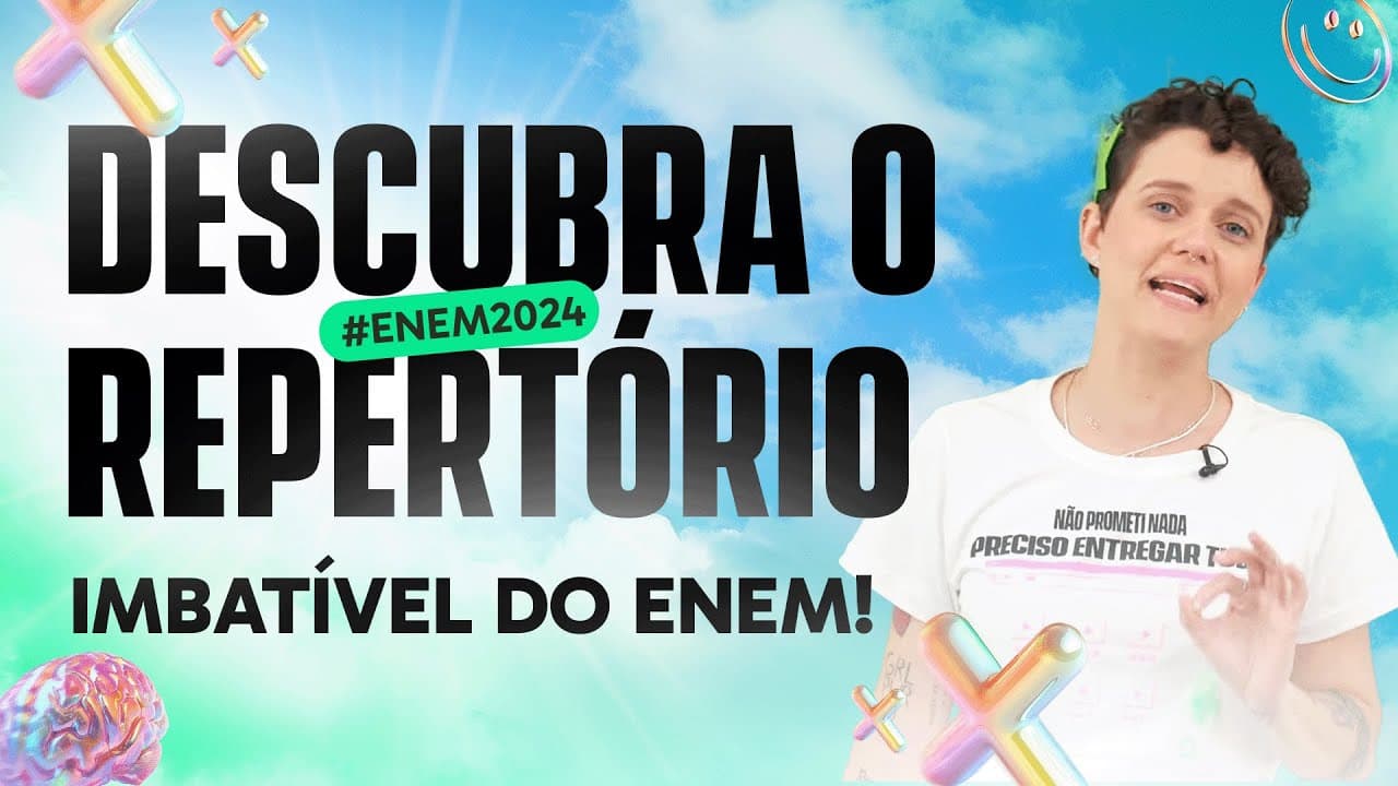 Thumbnail: Redação Nota 1000: Como Montar um Repertório Coringa imbatível!