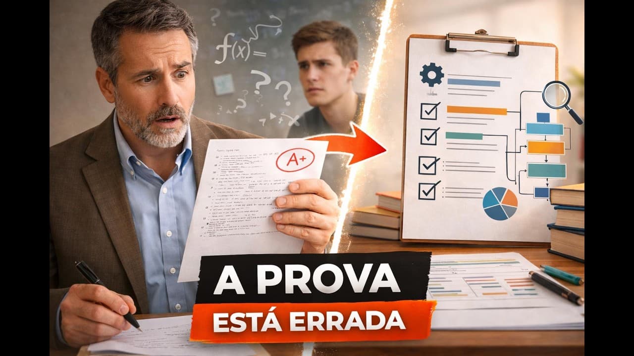 Thumbnail: A PROVA ESTÁ ERRADA