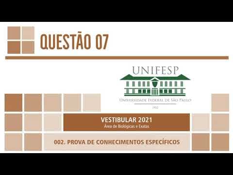Thumbnail da aula: Unifesp 2021 | Questão 07 | Química