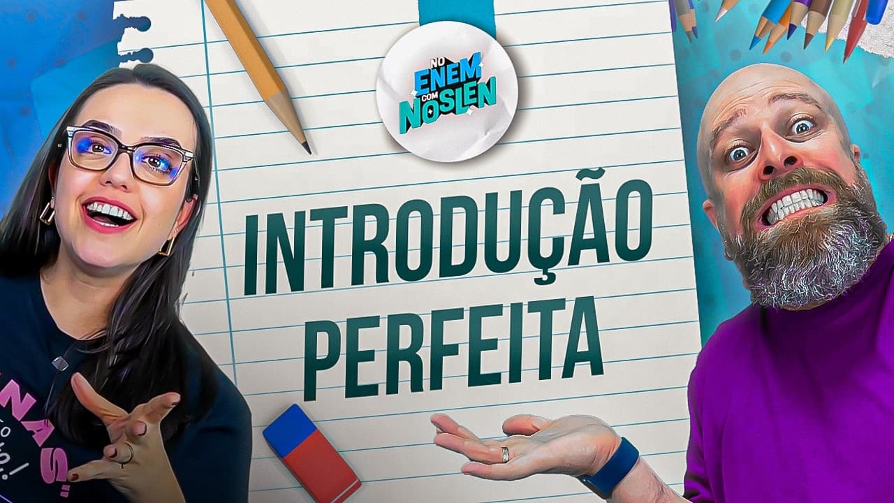 Thumbnail: Como fazer INTRODUÇÃO REDAÇÃO ENEM [Professor Noslen]