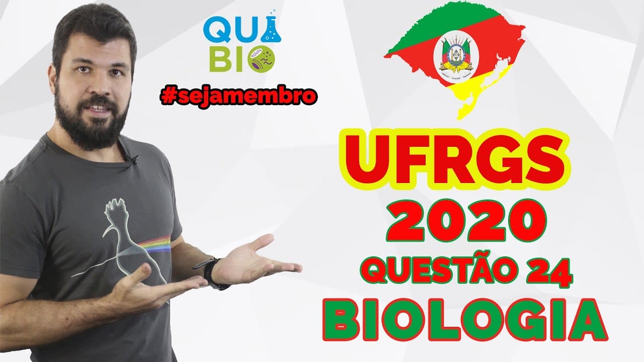 Thumbnail: UFRGS 2020 - Questão 24 - Assinale a alternativa que apresenta exemplos de interações ecológicas int