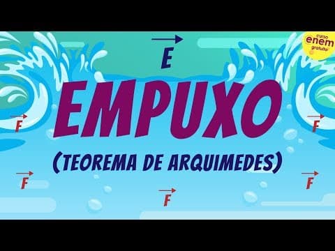 Thumbnail da aula: EMPUXO (Teorema de Arquimedes) | Resumo de Física para o Enem
