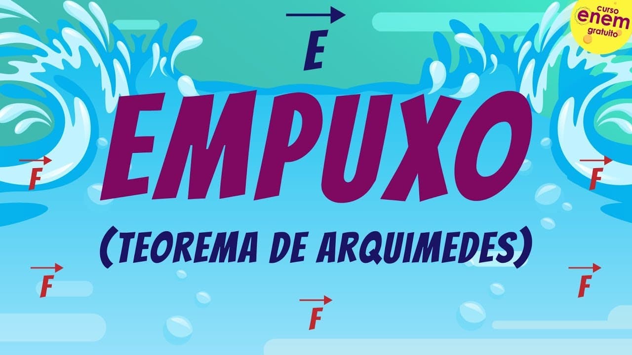 Thumbnail: EMPUXO (Teorema de Arquimedes) | Resumo de Física para o Enem