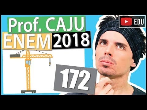 Thumbnail da aula: [ENEM 2018] 172 📓 ESCALA Uma empresa de comunicação tem a tarefa de elaborar um material