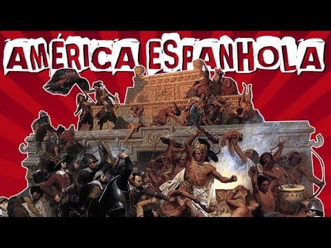 Thumbnail da aula: HISTÓRIA GERAL #49 AMÉRICA ESPANHOLA