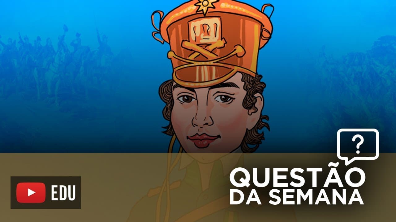 Thumbnail: INDEPENDÊNCIA DO BRASIL NO ENEM | REVISÃO ENEM | MARIA QUITÉRIA