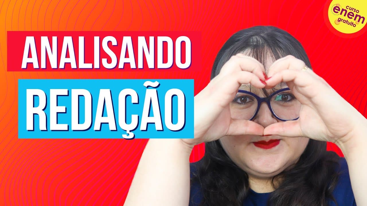 Thumbnail: ANALISANDO A REDAÇÃO DO ENEM 2019 | Cobertura e resolução do exame