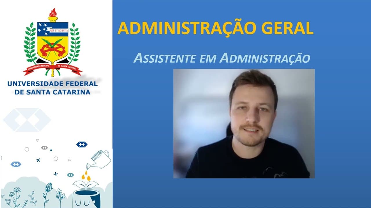 Thumbnail: Correção Administração Geral - Assistente Administrativo - UFSC 2023