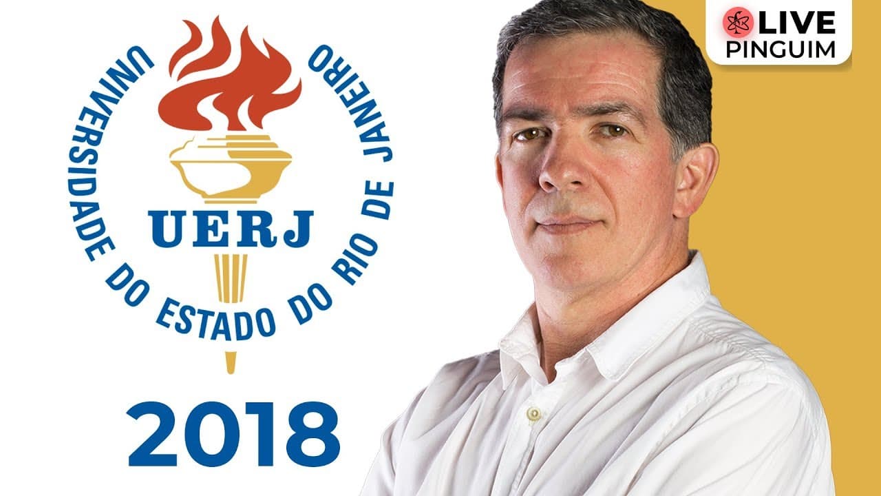 Thumbnail: UERJ 2018 - Resolução da Prova de Física - Professor Pinguim