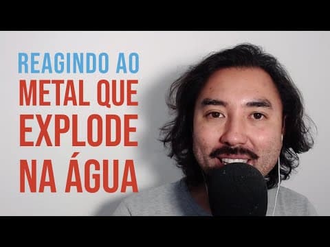 Thumbnail da aula: Metal que Explode na Água | Reação de sódio metálico