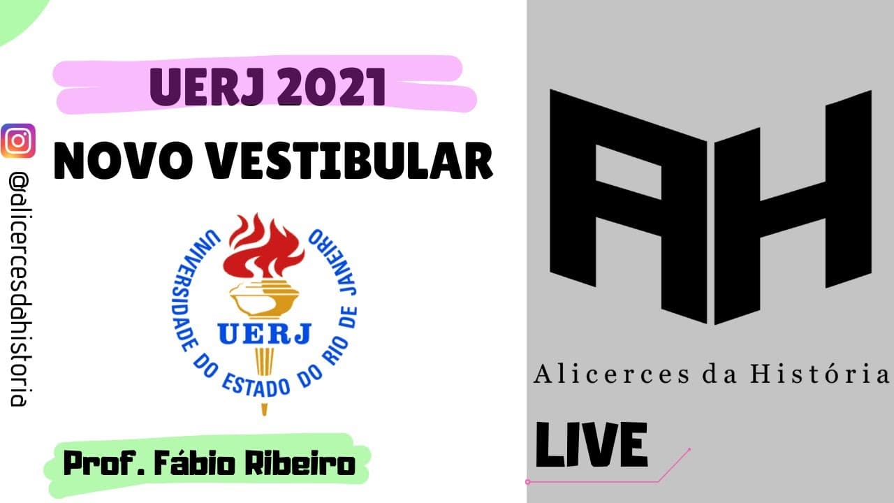 Thumbnail: Especial UERJ 2021 / NOVO VESTIBULAR / - |Alicerces da História|
