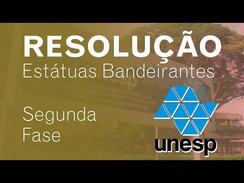 Thumbnail da aula: Resolução - Segunda Fase - História // UNESP