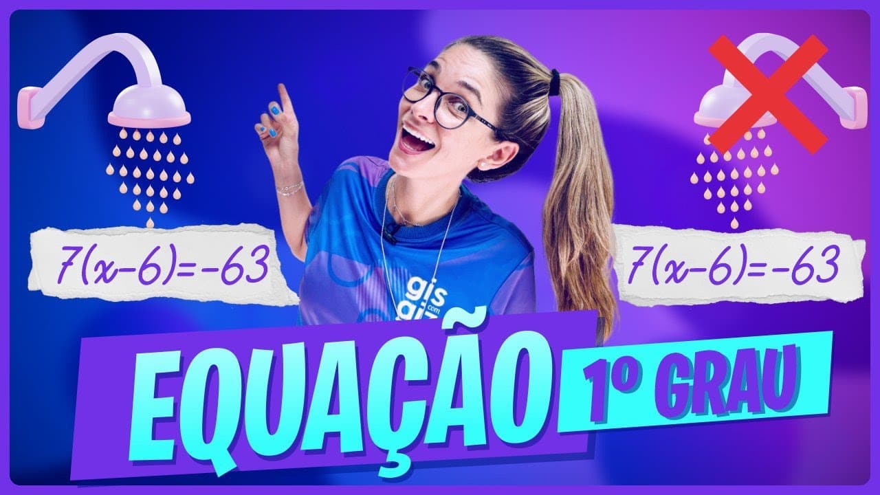 Thumbnail: COMO RESOLVER EQUAÇÃO DO 1º GRAU | QUAL O MÉTODO MAIS FÁCIL?