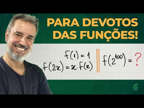 Thumbnail da aula: Um desafio especialmente para quem gosta de funções! [Horizontal]